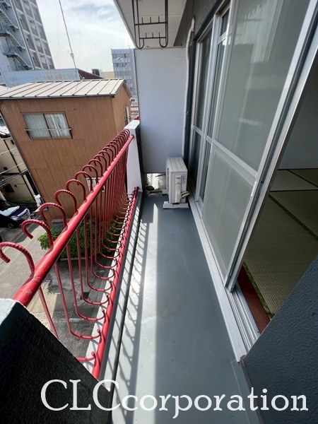 川出マンション ベランダ