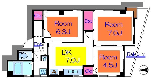 ドリームハイツ  間取り