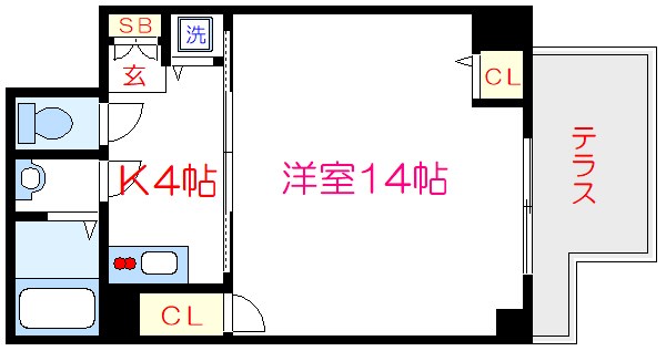 レイ・ローズビル 間取り