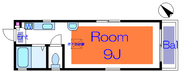ステージＹ   間取り
