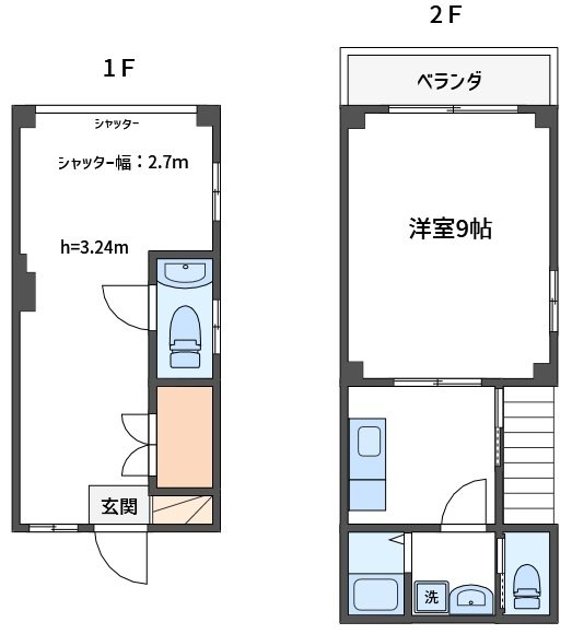 メゾンアイ 間取り図