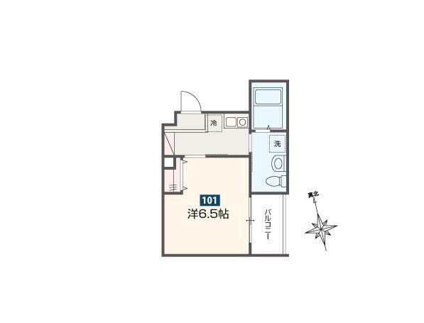 MELDIA西新井Ⅶ 間取り