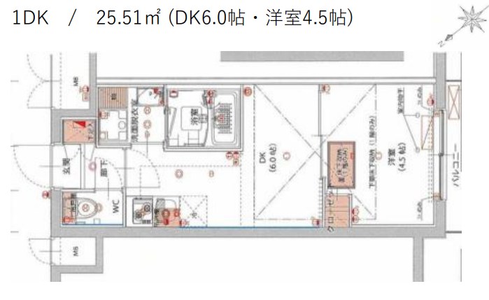 ハーモニーレジデンス東京南砂パークサイド 間取り図