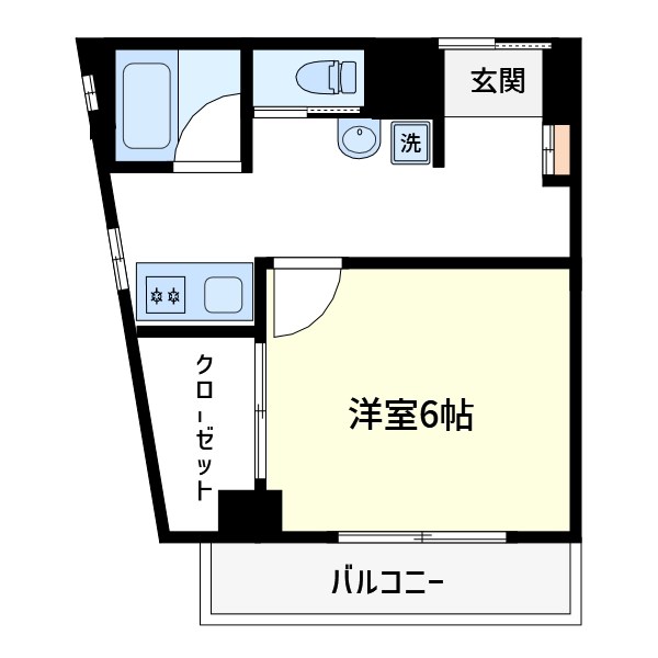 三和駒込 間取り図