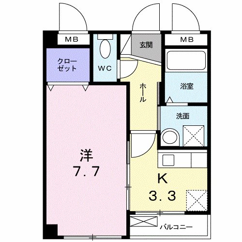 サンパレスＭ 間取り
