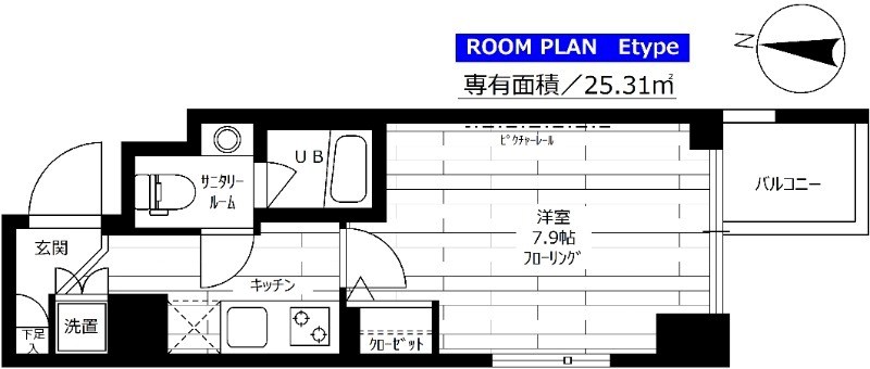 グランドコンシェルジュ両国東アジールコート  間取り