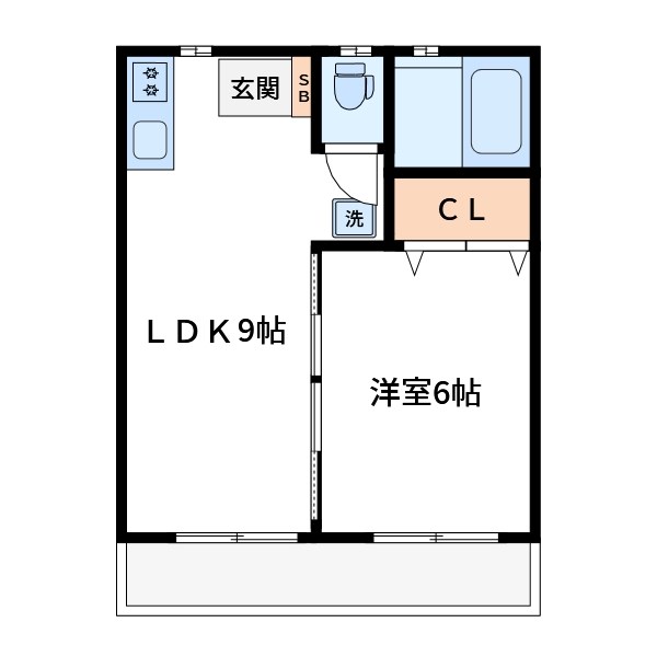 寿マンション   間取り