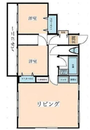 ダイアパレス町屋 間取り