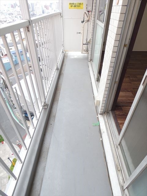 ダイアパレス町屋 ベランダ