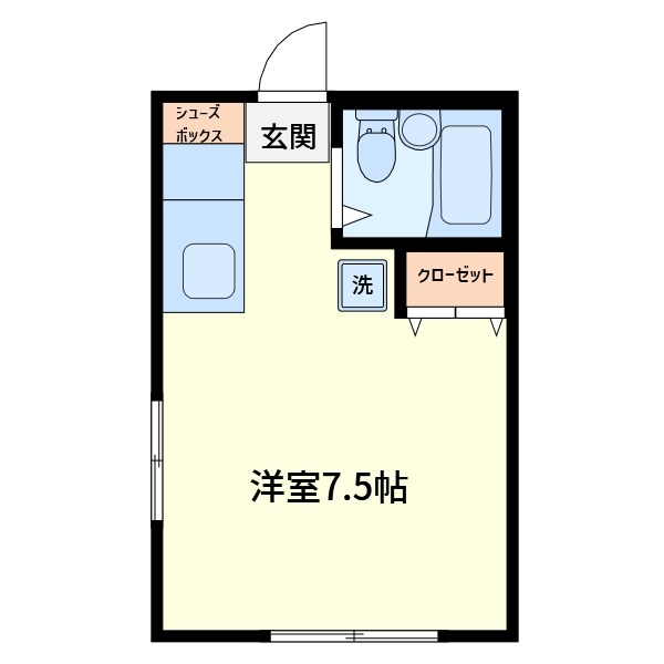エミナース千駄木 間取り図