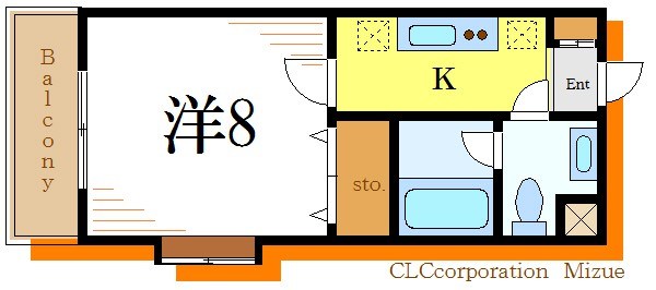 カラコレス篠崎 間取り
