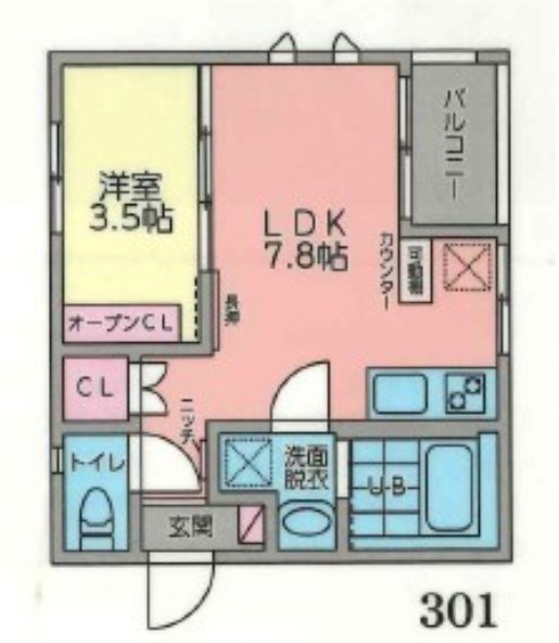 リヴェールココ 間取り