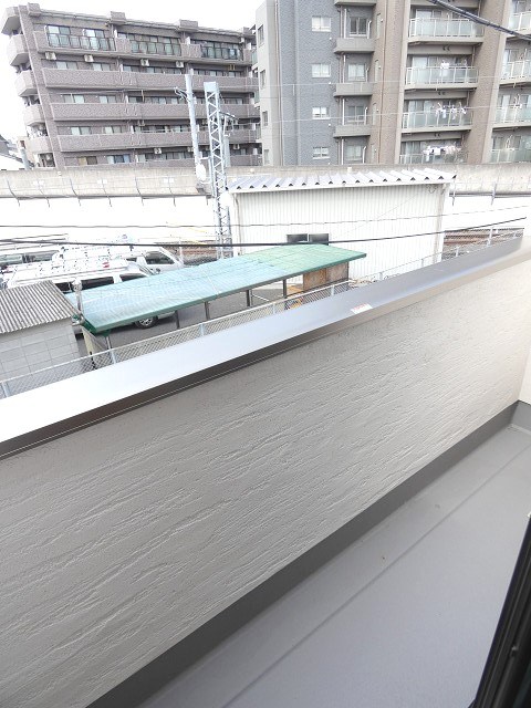 漆喰の家　高砂 ベランダ