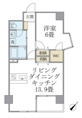 ウィルテラス船堀 間取り