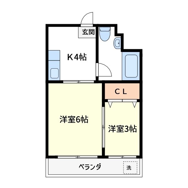 シャトレー堀切 間取り