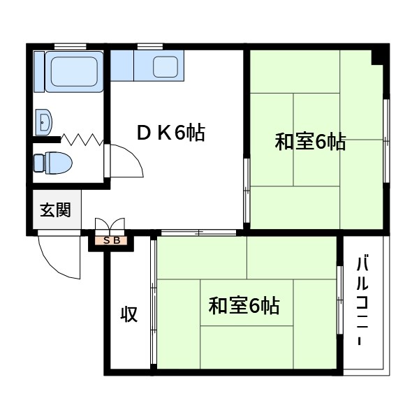 小林ビルデンス  間取り図