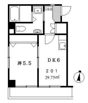 フレール岩間 間取り
