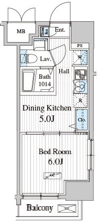 Totsu Residence Kaminarimon 間取り
