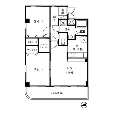 サンモールスクエア  間取り