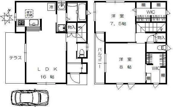 田端４丁目戸建 間取り