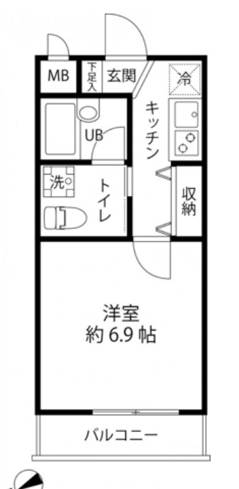 アーデンコート南砂  間取り図