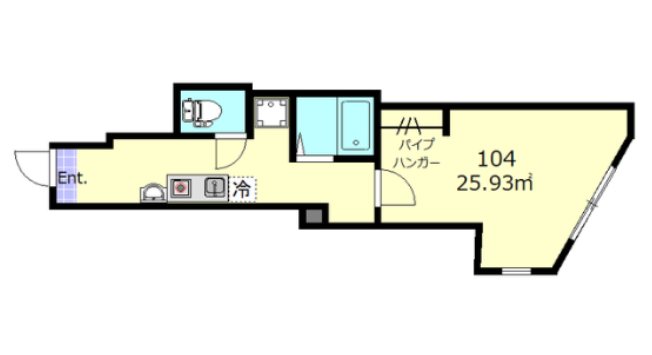 フェリス町屋   間取り
