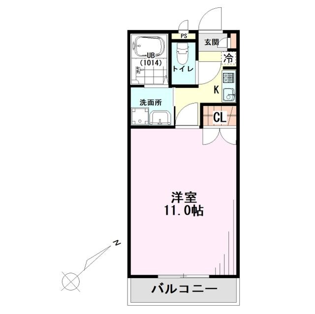 アンプルール　ブワ　ラ・テール 間取り