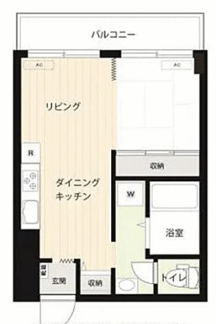 マンション二葉    間取り