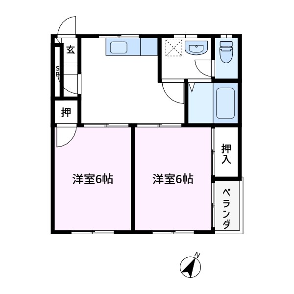 グリーンパレス 間取り図