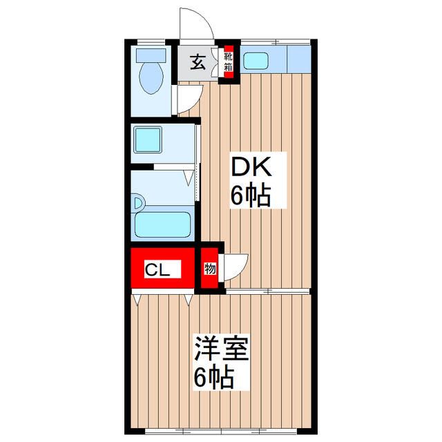 第二東葉荘 間取り