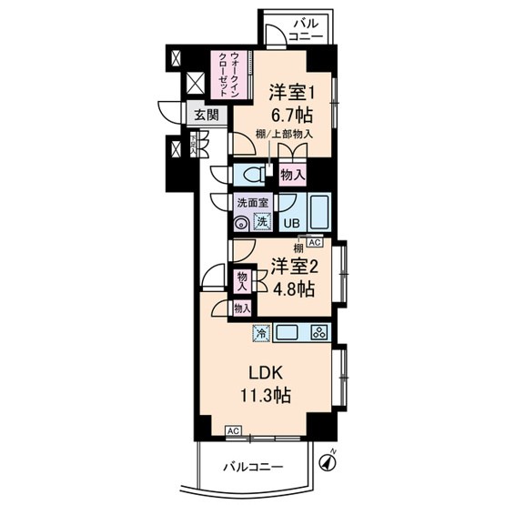ハウス１７１ 間取り図
