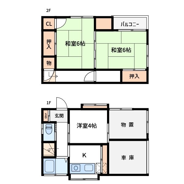 篠崎町七丁目戸建 間取り