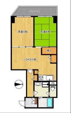 ライオンズマンション吾妻橋 間取り
