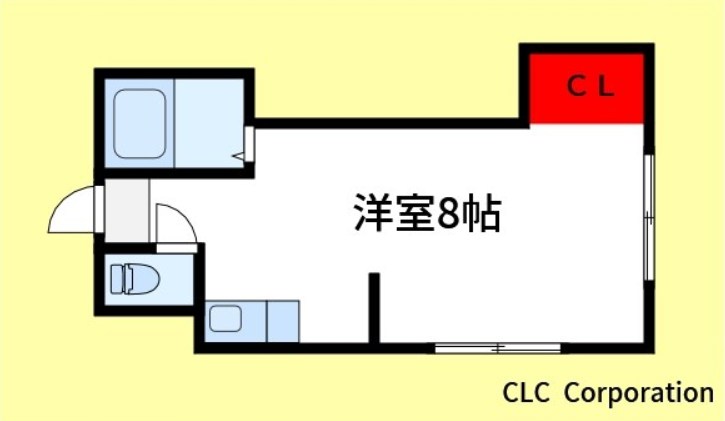 第３コーポ清守 101号室 間取り