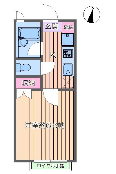 パルクステューディオ・ステラ 間取り