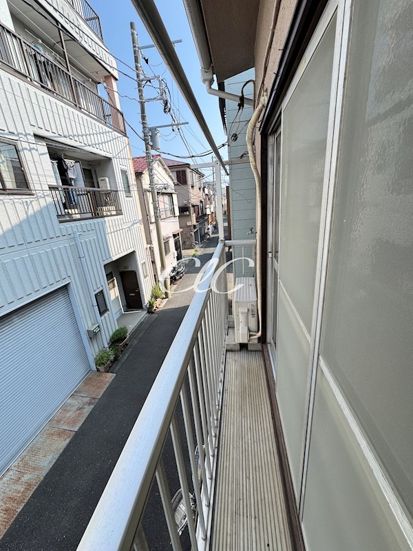 コーポワシザワ ベランダ