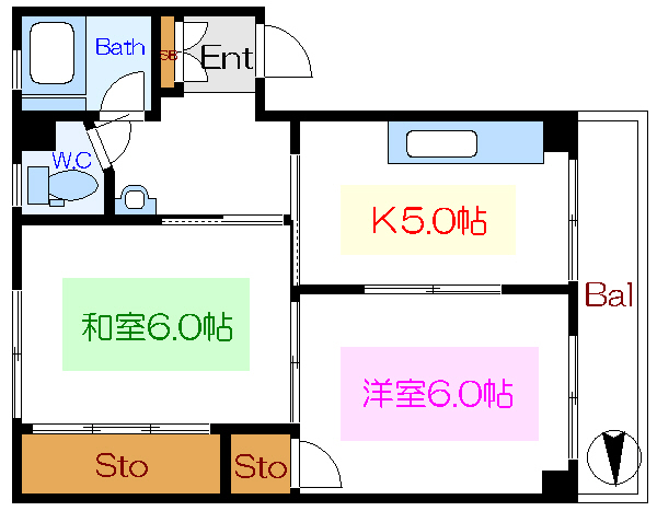 ヴィラウィスタリア 間取り