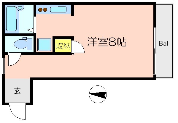 ラ　クローネ 間取り