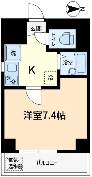 ＬＡＬＡ上野 間取り