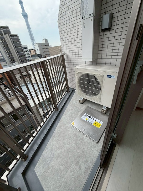 ミライズ錦糸町マーロ ベランダ