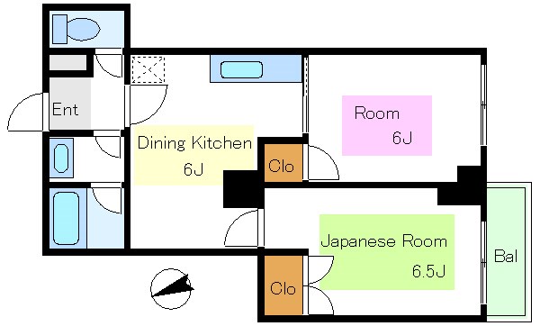 メゾン深川  間取り