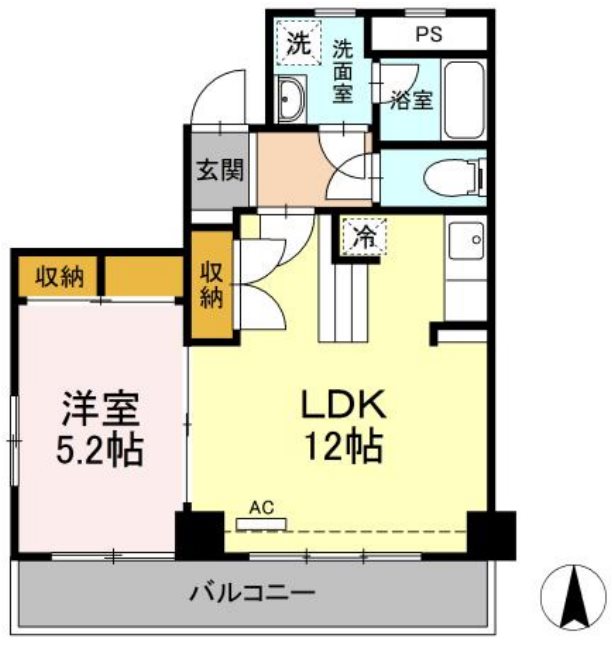 ハイフラットワン 間取り