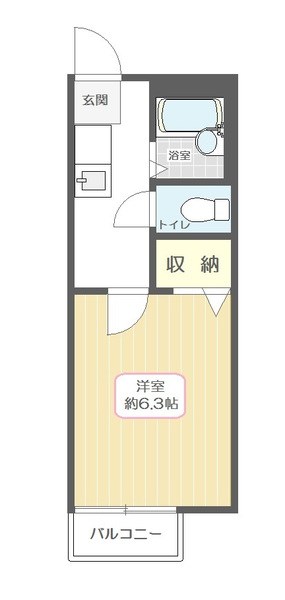 パークステュディオ堀切菖蒲園B 間取り