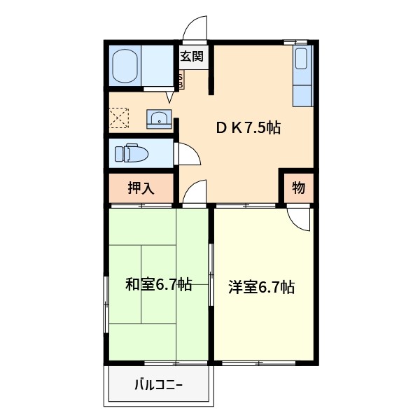 メイプルM 間取り