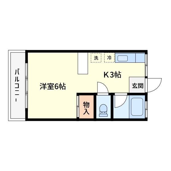 みどりハイツ 間取り
