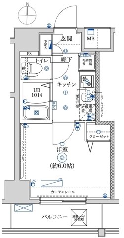 レーヴ・アデル千住新橋  間取り