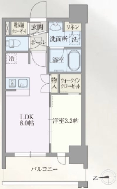 ライトテラス浅草   間取り