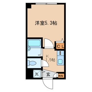 ヴィブレ飛鳥 203号室 間取り