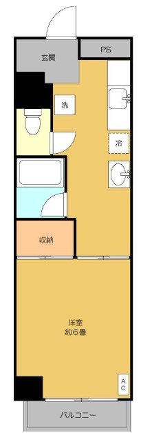 メゾン荒川Ⅰ  間取り図