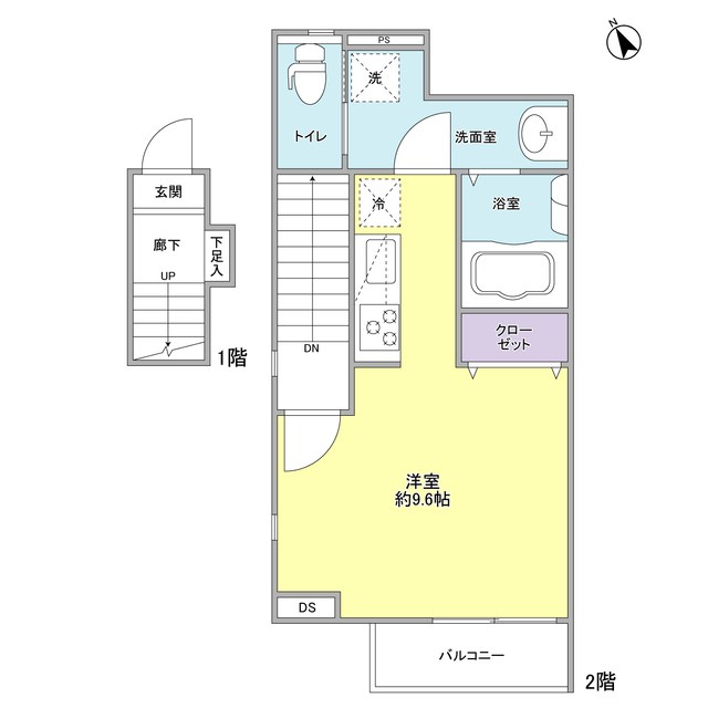 ミルクリークエイティ 間取り